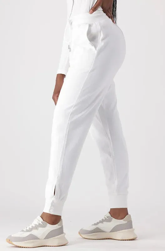 South Side Fleece Jogger _ 145508 _ White sold by Dunns product image thumbnail 2