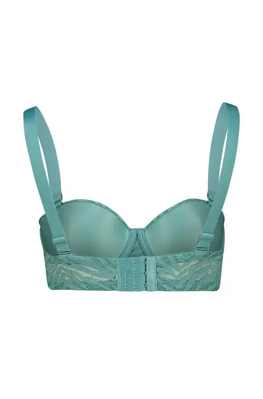 Liv Lace Balconette Bra _ 150022 _ Sage sold by Dunns product image thumbnail 2