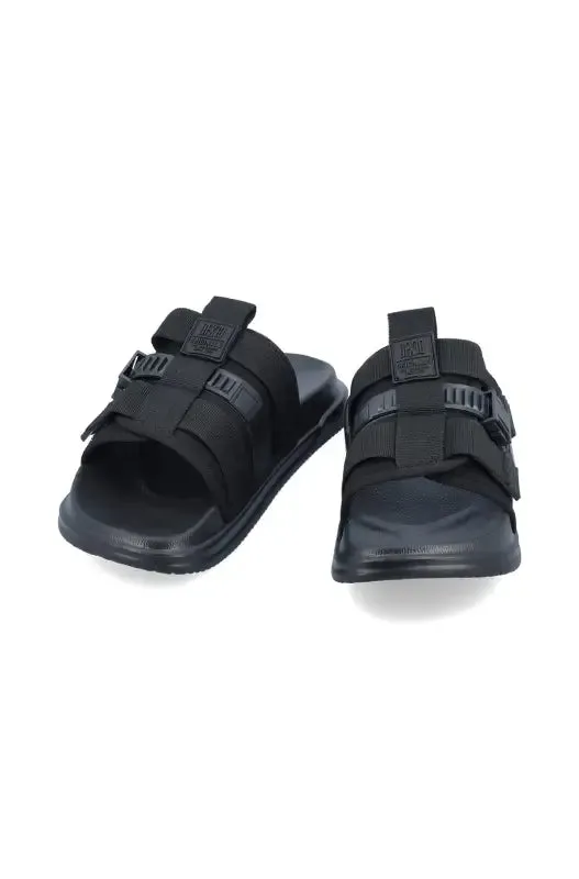 Milito Slide _ 146421 _ Black sold by Dunns product image thumbnail 3