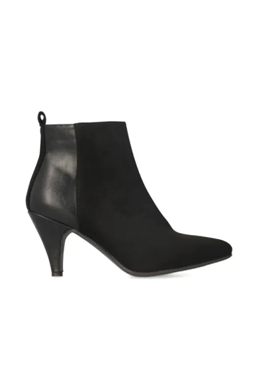 Compelle Heel Short Boot _ 147332 _ Black sold by Dunns