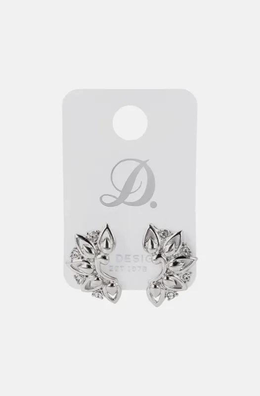 Cassidy Shaped Single Earrings _ 149727 _ Silver sold by Dunns