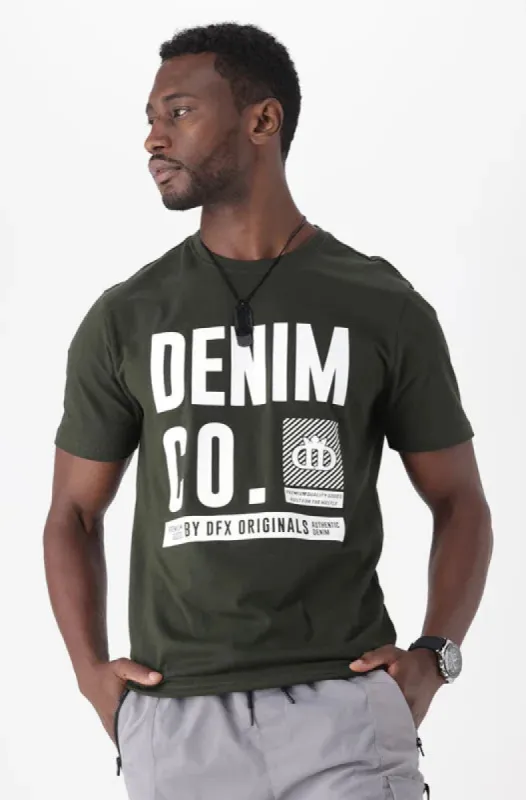 Lakewood Tee _ 147092 _ Fatigue sold by Dunns