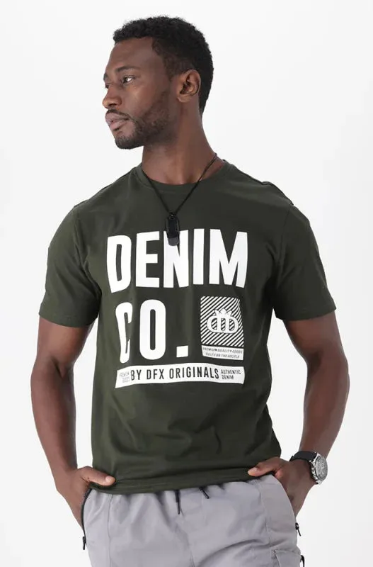 Lakewood Tee _ 147092 _ Fatigue sold by Dunns