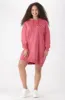 Alora Oversized Fleece Hoodie _ 137931 _ Pink sold by Dunns