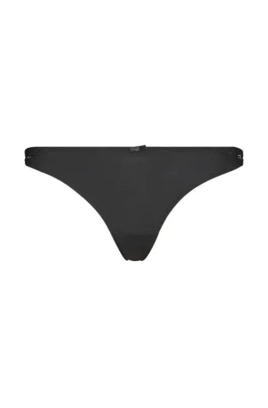 Greta Lace Back Bikini _ 149090 _ Black sold by Dunns