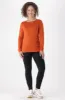 Cleo Crew Neck Tee _ 149079 _ Orange sold by Dunns
