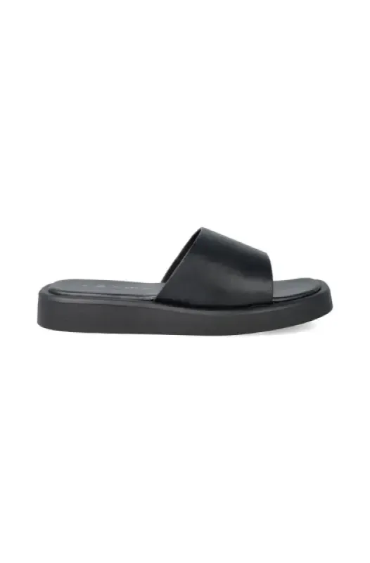 Ava Slide _ 139162 _ Black sold by Dunns