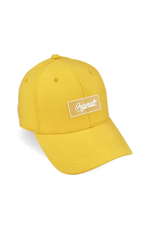 Shane Nylon Peak Cap _ 141010 _ Mustard sold by Dunns
