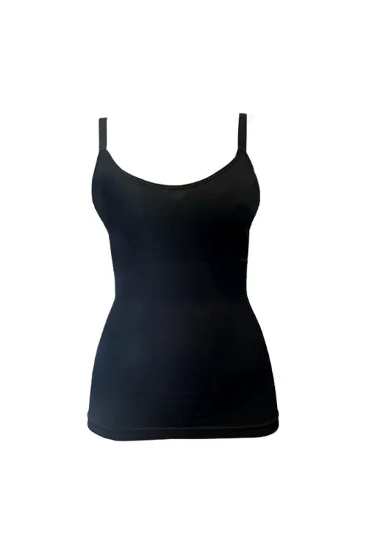Kelly Seamless Shaper Cami _ 152804 _ Black sold by Dunns