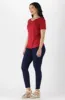 Grace V Neck Tee _ 141318 _ Red sold by Dunns