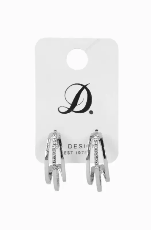 Teri Single Earring _ 145932 _ Silver sold by Dunns