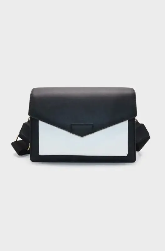 Lily Colurblock Sling Bag _ 145482 _ Black sold by Dunns