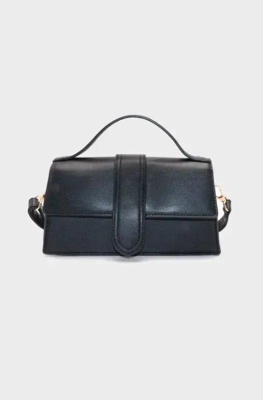 Jackie Structured Sling Bag _ 145486 _ Black sold by Dunns