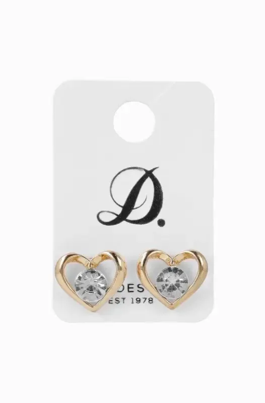 Hayley Single Earring _ 145940 _ Gold sold by Dunns