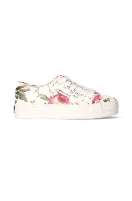 Pierre Cardin Mariette Printed Sneaker _ 143609 _ Multi sold by Dunns