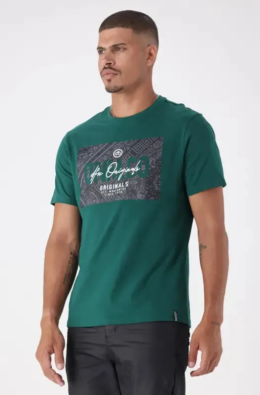 Overton Tee _ 147345 _ Green sold by Dunns product image thumbnail 2