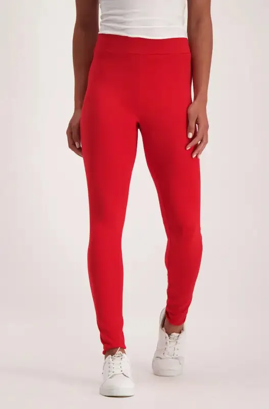 Lola Branded Leggings _ 141083 _ Red sold by Dunns