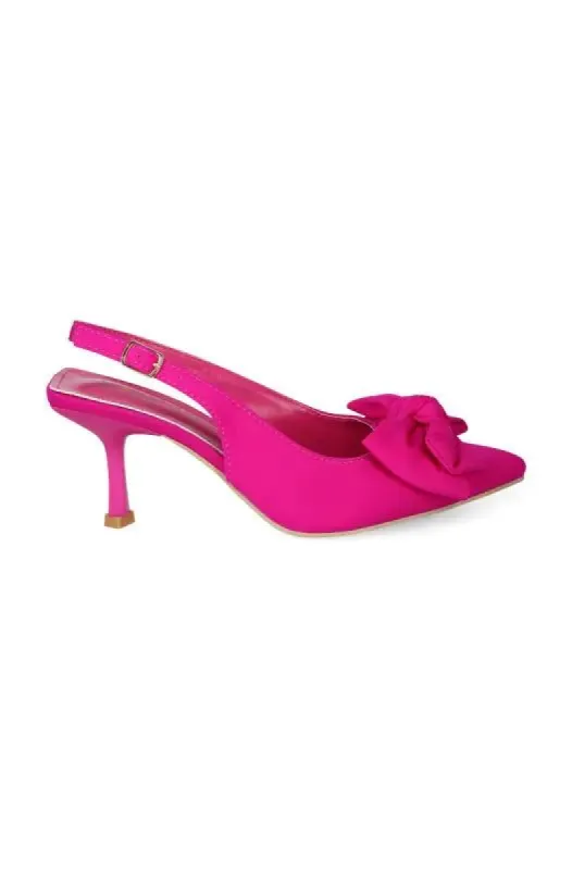 Circe Sling Back Shoe _ 144106 _ Cerise sold by Dunns