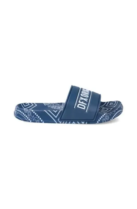 Printed Slid _ 145240 _ Blue sold by Dunns