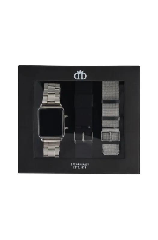 Byran Smart Watch Set _ 149842 _ Silver sold by Dunns