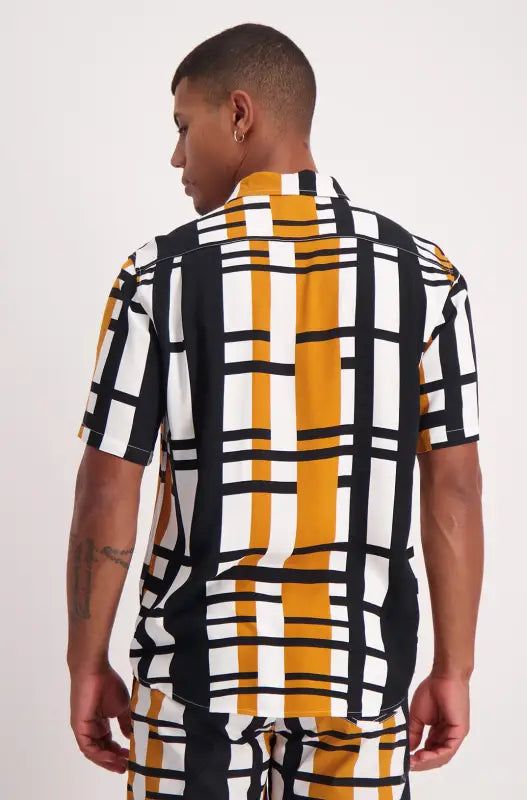 Hoylake Viscose Shirt _ 139872 _ Multi sold by Dunns product image thumbnail 3