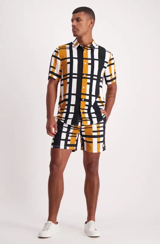 Hoylake Viscose Shirt _ 139872 _ Multi sold by Dunns product image thumbnail 4