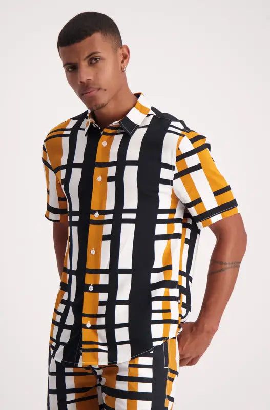 Hoylake Viscose Shirt _ 139872 _ Multi sold by Dunns product image thumbnail 2