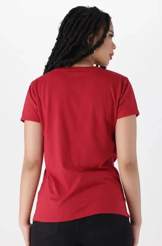 Zola Regular Fitted Graphic Tee Ocre _ 144210 _ Red sold by Dunns product image thumbnail 3