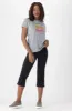 Zola Regular Fitted Graphic Tee _ 150316 _ Grey Mel sold by Dunns
