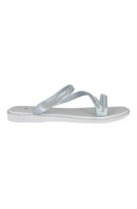 Pearla Mule _ 143631 _ Silver sold by Dunns