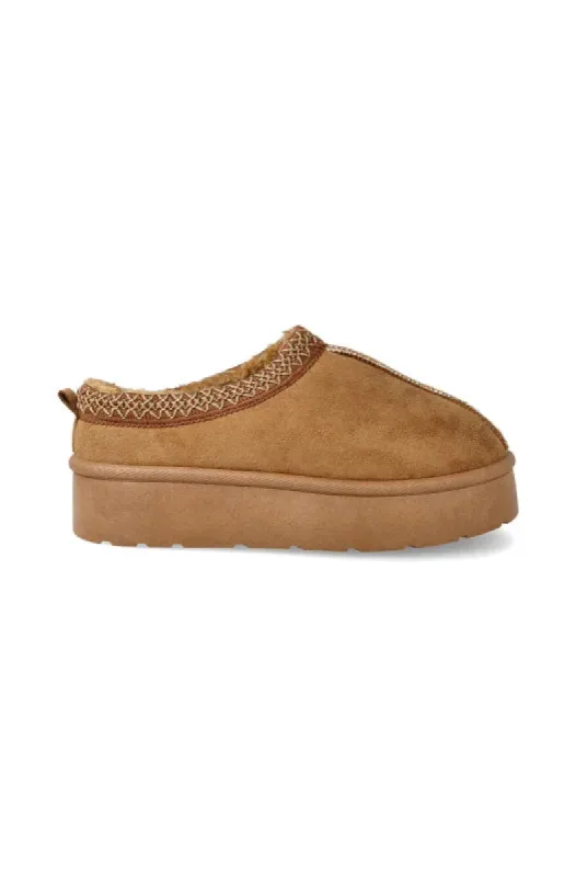 Honey Platform Slip On _ 149326 _ Tan sold by Dunns