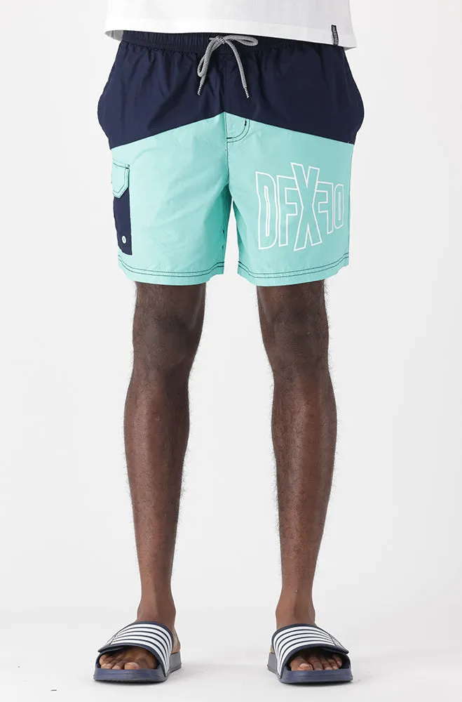 Commodore Pool Short _ 150122 _ Blue sold by Dunns