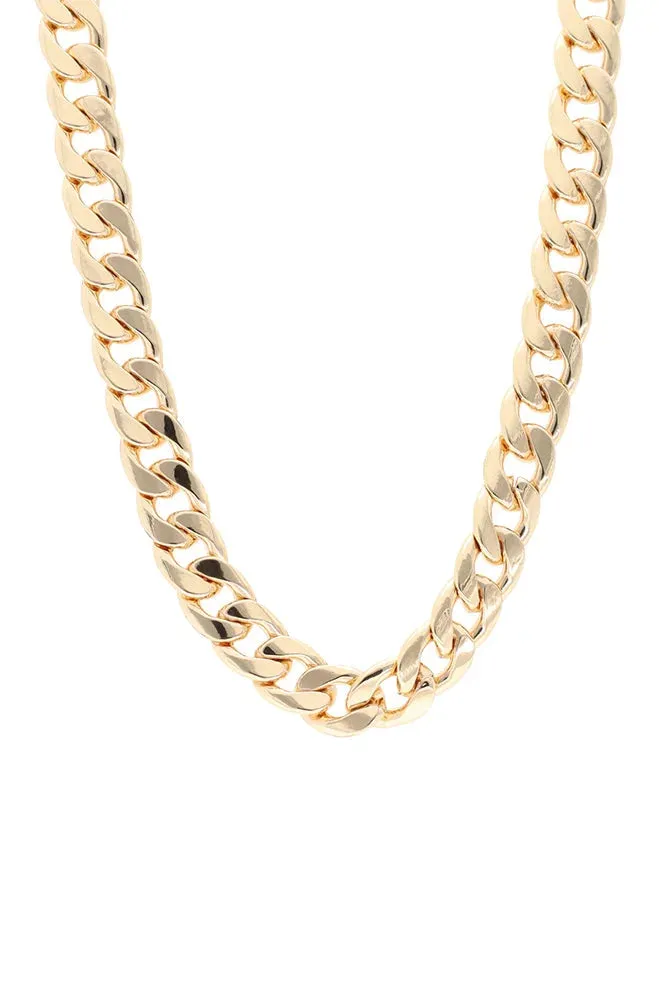 Scarlet Cuban Link Chain _ 151589 _ Gold sold by Dunns