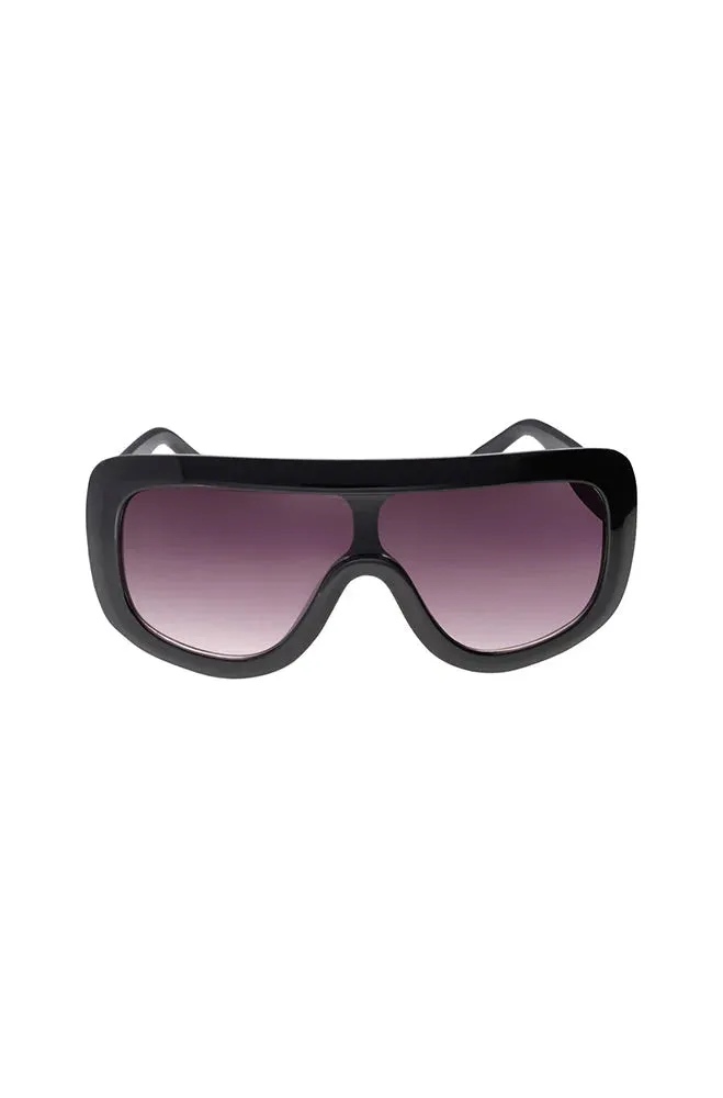 Loxion Shield Sunglasses _ 150889 _ Black sold by Dunns