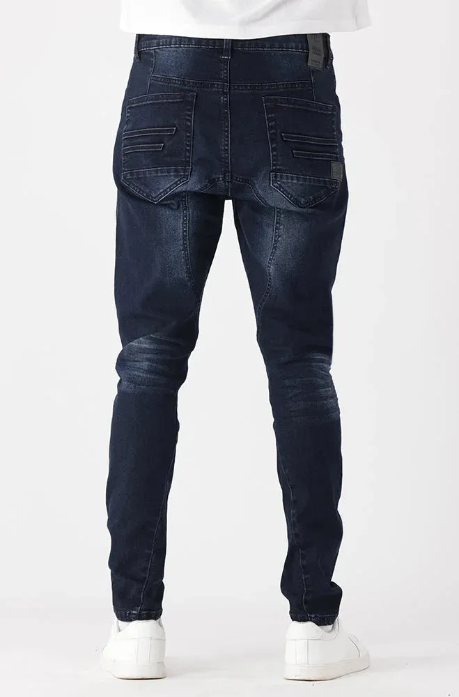 Cazenove Tapered Denim _ 147988 _ Dark Wash sold by Dunns product image thumbnail 3