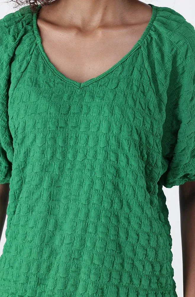 Kate Textured Knit Top _ 151184 _ Green sold by Dunns product image thumbnail 3