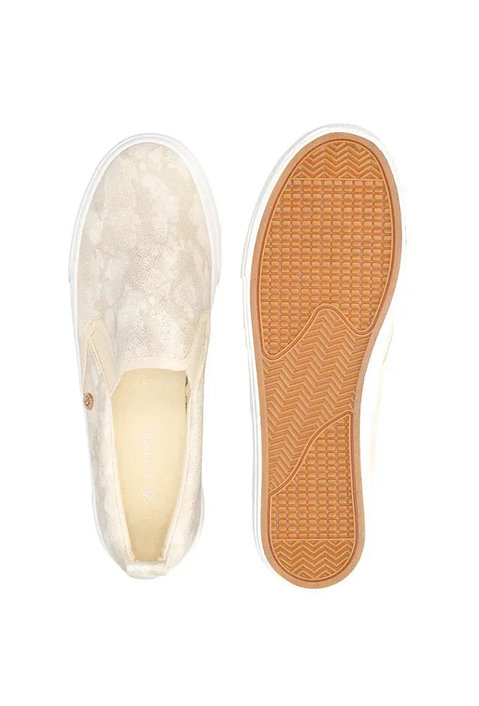 Jemima Gusset Slip On _ 153976 _ Beige sold by Dunns product image thumbnail 4