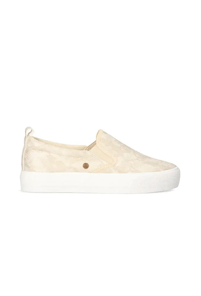 Jemima Gusset Slip On _ 153976 _ Beige sold by Dunns
