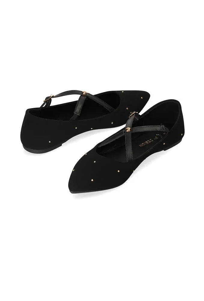 Gracie Cross Over Pump _ 150018 _ Black sold by Dunns product image thumbnail 3