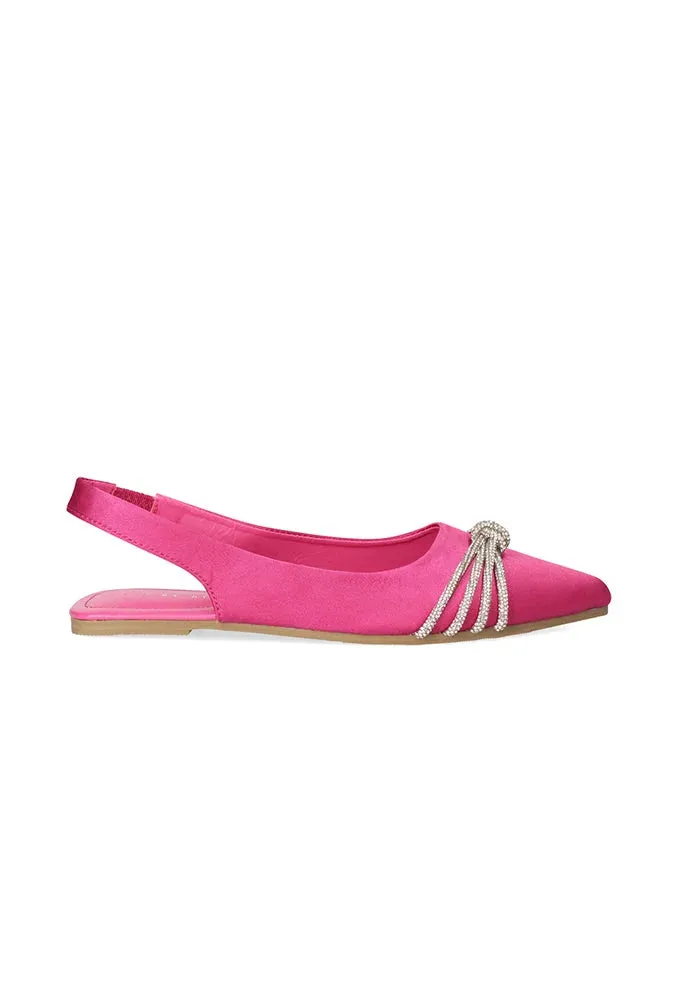 Estella Trim Slingback Pump _ 150020 _ Pink sold by Dunns
