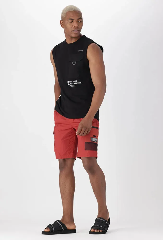 Rainsford Utility Short _ 151219 _ Brick sold by Dunns product image thumbnail 5