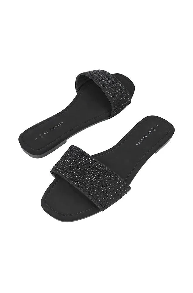 Annelie Slide _ 150197 _ Black sold by Dunns product image thumbnail 3