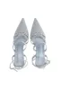 Gigi Denim Studded Stiletto _ 149907 _ Blue sold by Dunns