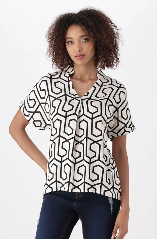 Edith Portifino Top _ 151340 _ Multi sold by Dunns