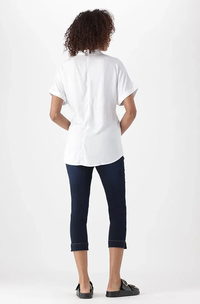 Edith Portifino Top _ 151341 _ White sold by Dunns product image thumbnail 5