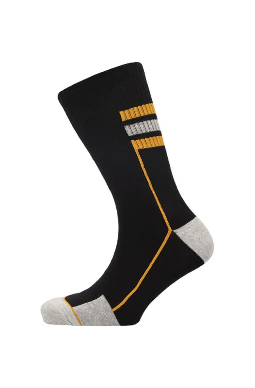 Walker Single Socks _ 150977 _ Black sold by Dunns