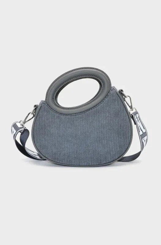 Loxion Abstract Handle Sling Bag _ 151019 _ Grey sold by Dunns