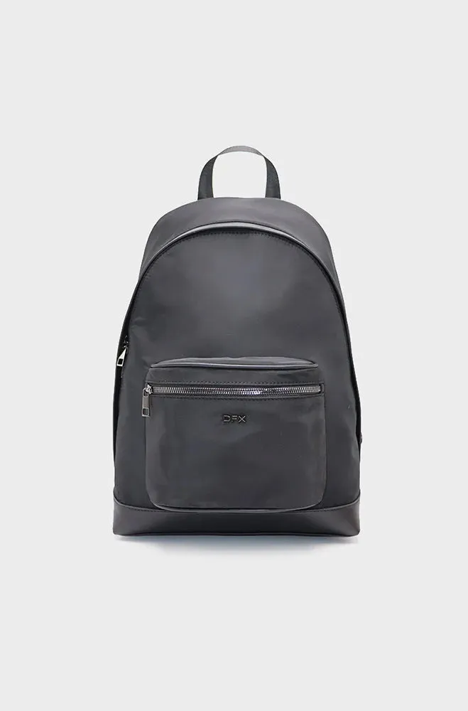 Liam Pu And Nylon Backpack _ 151544 _ Black sold by Dunns