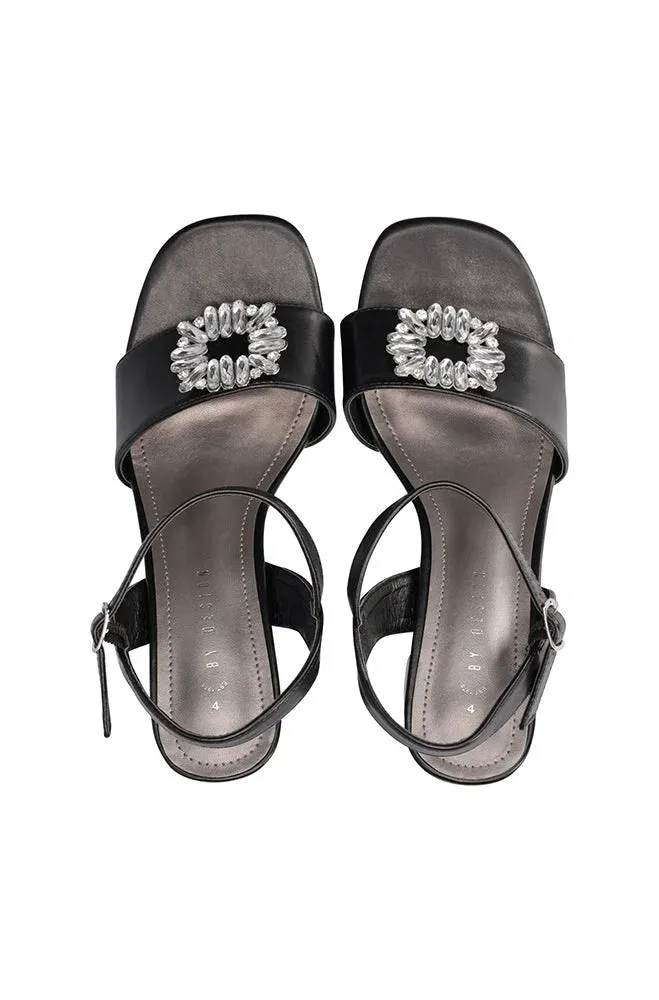 Genevieve Block Heel Sandal _ 150651 _ Black sold by Dunns product image thumbnail 4