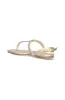 Baheejah T-Bar Sandal _ 150658 _ Gold sold by Dunns